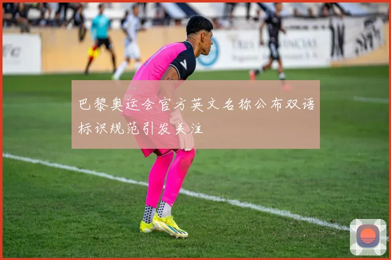 巴黎奥运会官方英文名称公布双语标识规范引发关注